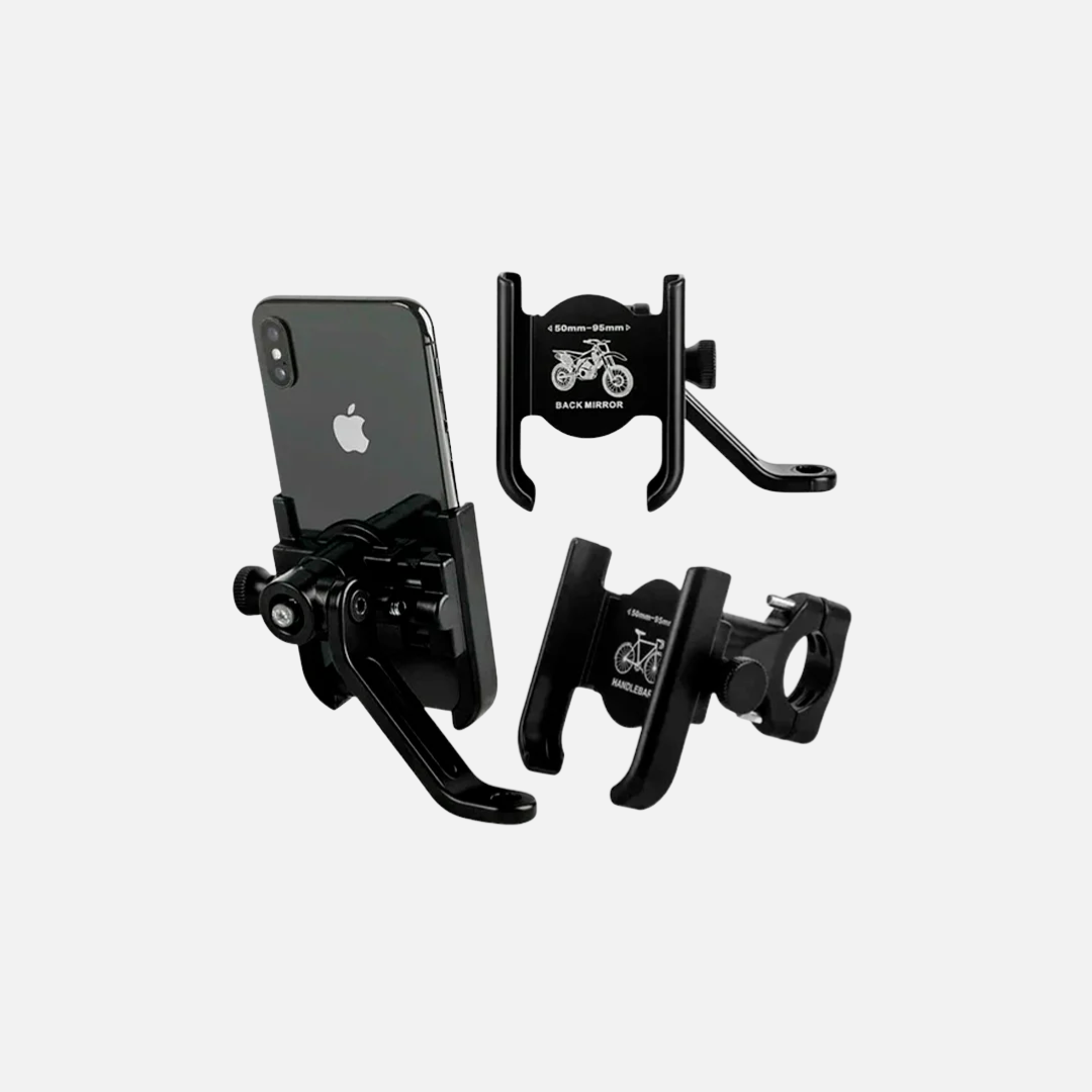 Ride Pro 360° Phone Mount – Handlebar & Mirror-Stem Bike Holder