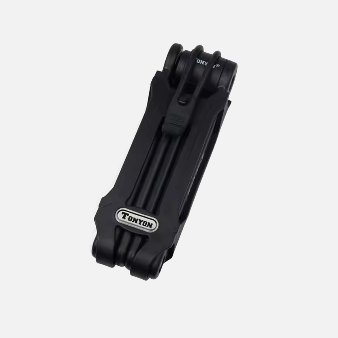 Tonyon folding lock closed and folded, hero shot