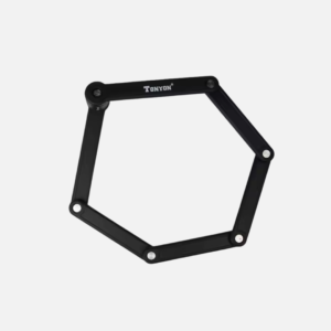 Tonyon heavy duty folding lock unfolded into hexagon shape