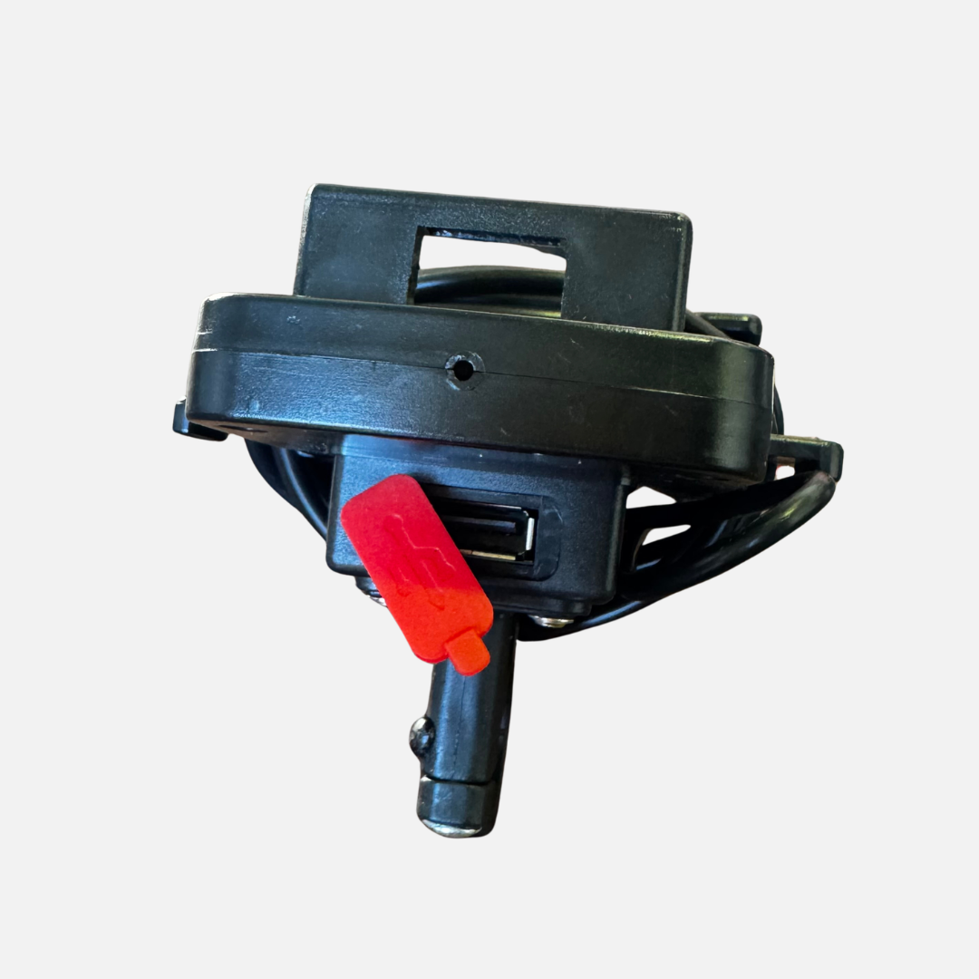 E-Bike Phone Holder with USB Charger — USB-A port and protective cover — Cool Bikes Sydney