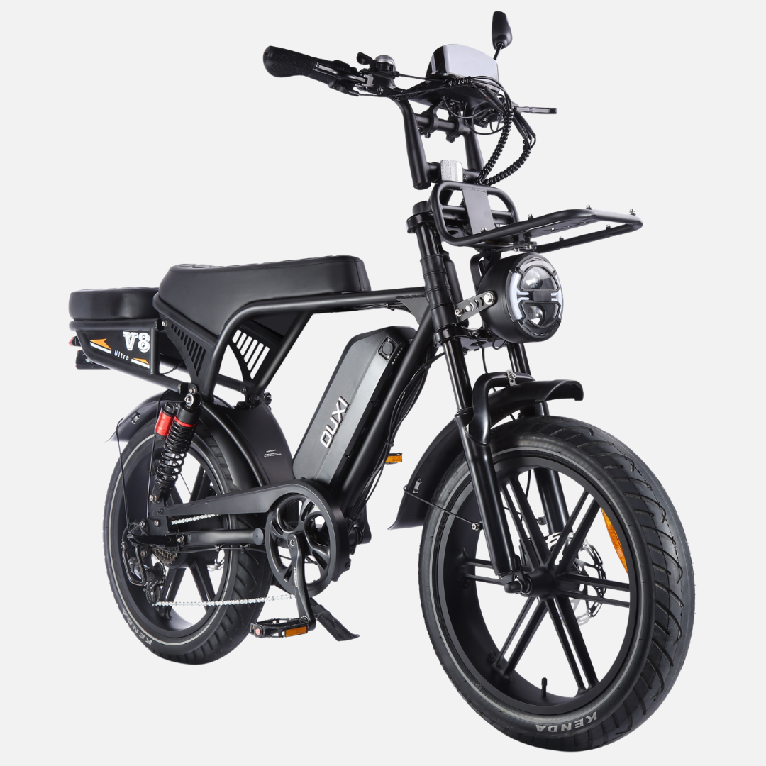 OUXI V8 Ultra Fat Tyre Electric Bike – 250W Single Battery